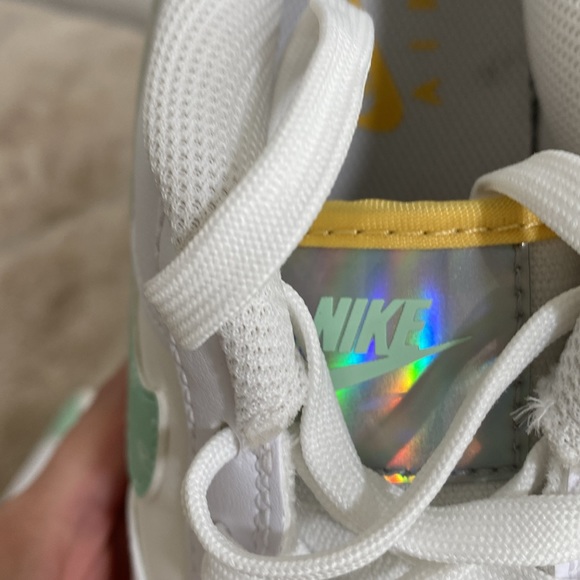 🆕 NIKE Air Force 1 LV8 GS Casual Sneaker White/Phantom/Mint Foam Low Cut Unisex - Picture 9 of 15